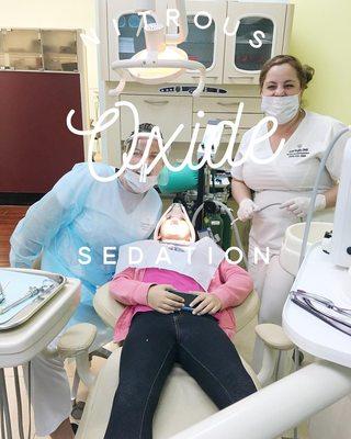 we offer sedation dentistry