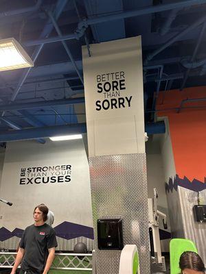 Great motivational atmosphere, but not snotty or stuck up.