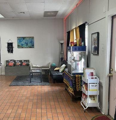 Reading nook and event area