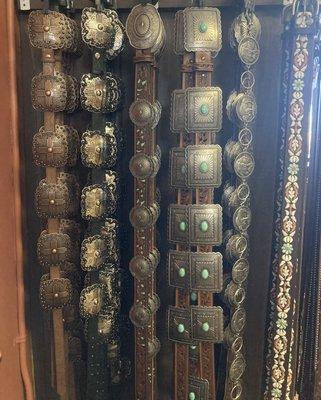 Women's western belts.