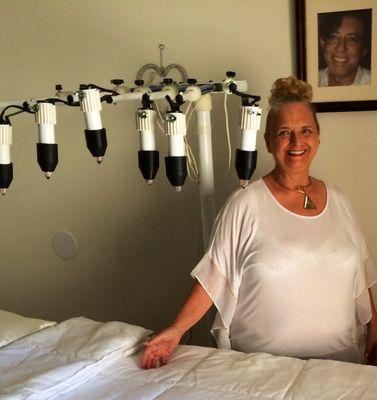 John Of God Crystal Bed with Marguerite