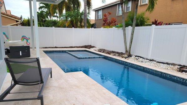 Standard PVC Fence in Fort Lauderdale