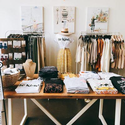 Inside our storefront