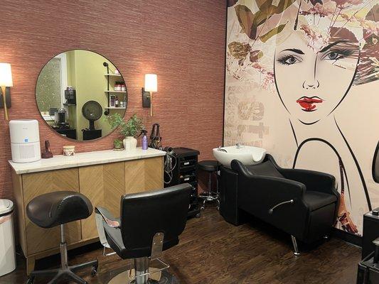 Our beautiful Salon