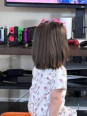 Very first haircut