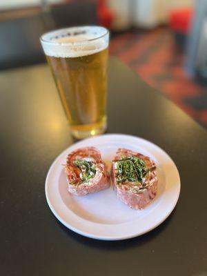 Love when one of the owners brings us goodies to test! Came for my thirsty Thursday beer!