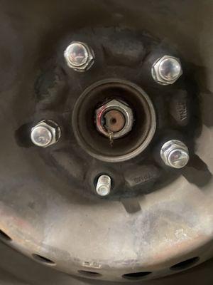 One of the lug nuts fell off and these are not the original ones that go on the car.