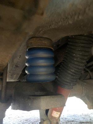 Rear sumo spring