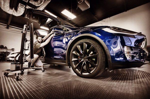 PDR in action at our clean auto recon shop.