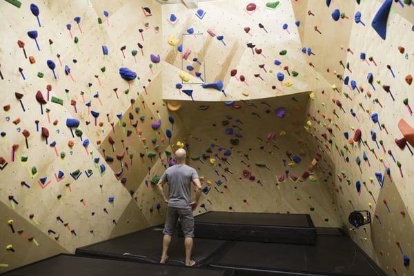 Enjoy the our Bouldering wall without the crowds & hassles of larger facilities.  Schedule your climb time w/ friends.