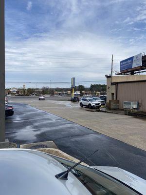 View of University (Kroger directly across the street).