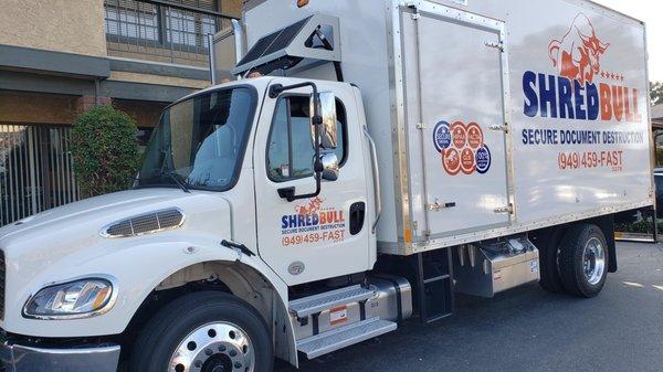 What is Mobile Shredding? Mobile shredding is where we come to your location and you watch us shred.
