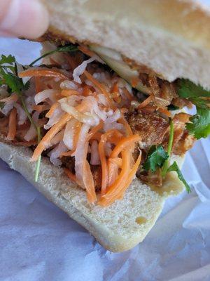 Tofu Lemongrass Sandwich