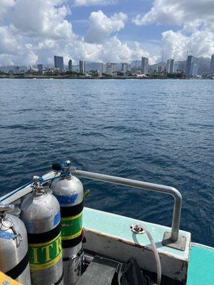 Diving the Sea Tiger wreck
