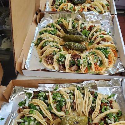 The Famous Taco Boxes! Perfect to feed family or friends!
