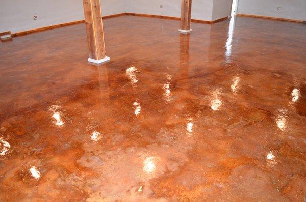 Acid Stained Concrete