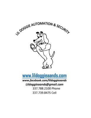 Lil Doggie Automation & Security