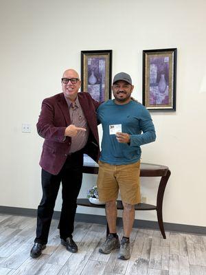 Felicidades a la Fam Aguilar