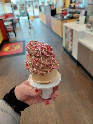 Valentine soft serve