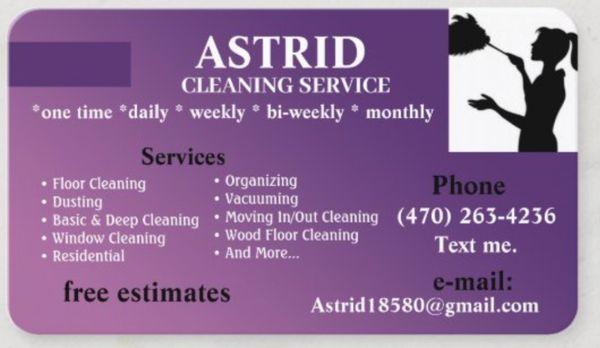 Astrid Cleaning Service