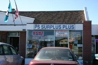 Store on the frontage road west of Ventura ave. Make a right on Wooley and right into the frontage road.