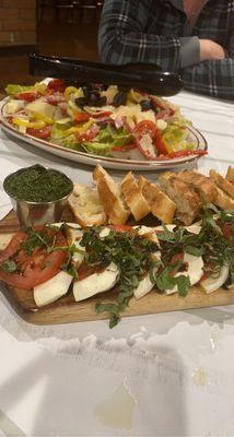 Caprese & Anipasta Salad