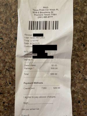 Texas Pride Carwash