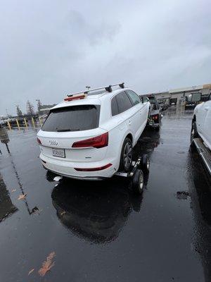 Rental car towed in from coast call us today if need Tow 559-614-6677