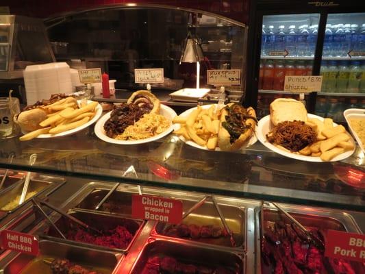 Aris Eat Barbecue menu sampling 3/2014