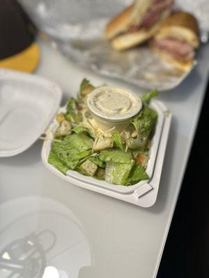 Caesar side salad
