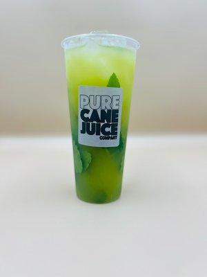 Nojito fresh mint and lime sugar cane