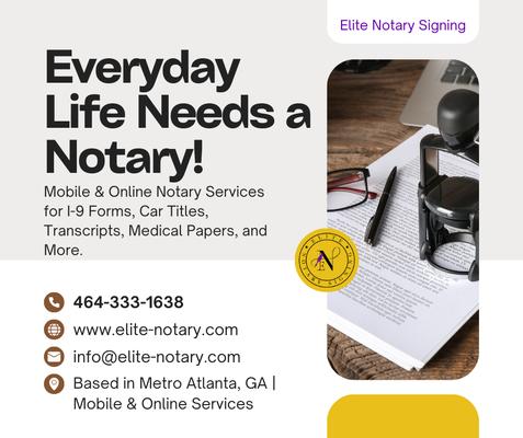 Elite Notary Signing