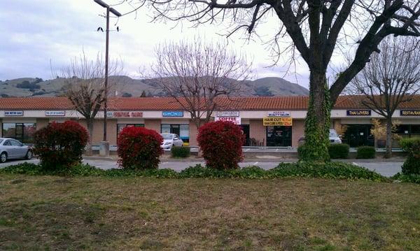 Berryessa Creek Side Center Parking Lot. White Rd. & Noble