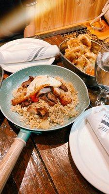 Hawaiian Style Fried Rice Fried Calamari