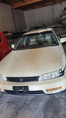 Our poor car was recovered by Ed & Sons Towing. They allowed us to look at our car to see if it was salvageable. Great honest people