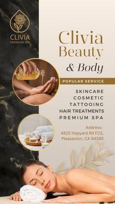 Call Now: 385-388-2222
Discover Quality Beauty Services at Clivia!
