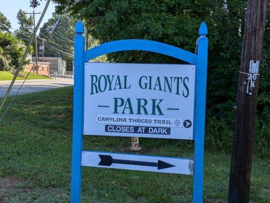Royal Giants Park, Salisbury