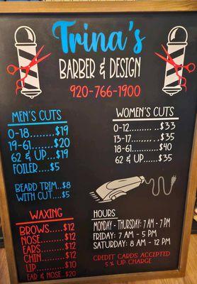 Trina's Barber & Design