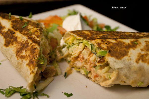 Salsas' Wrap - our special wrap