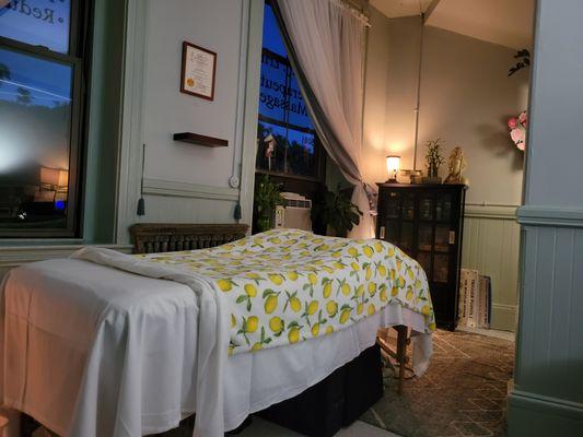 Offering Myofacial Massage (MFR) and CranioSacral Therapy (CST)