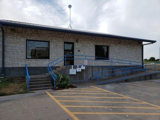 The front of the New Office