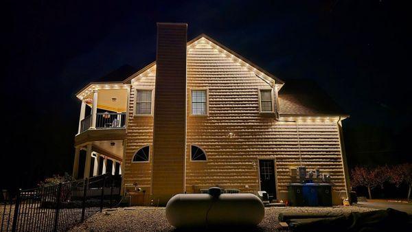 Permanent Holiday Lighting installation services