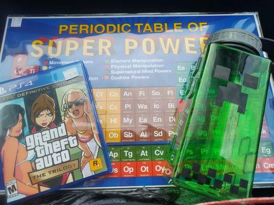 Some of the options you can buy! The prices were incredible!