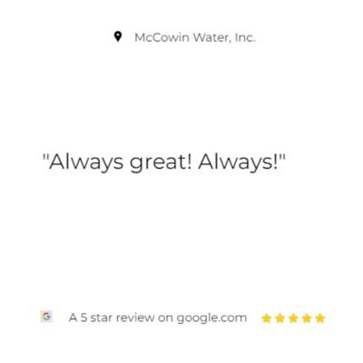 McCowin Water Inc