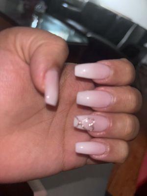 Soft Ombré Acrylic Nails