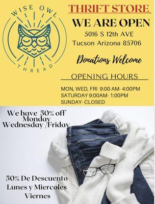 Our sales of the week