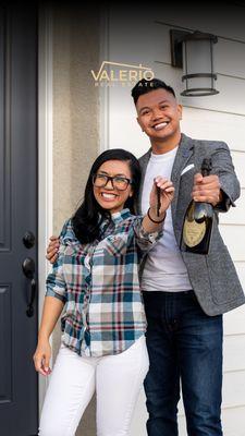 Celebrating helping my sister buy her second home!