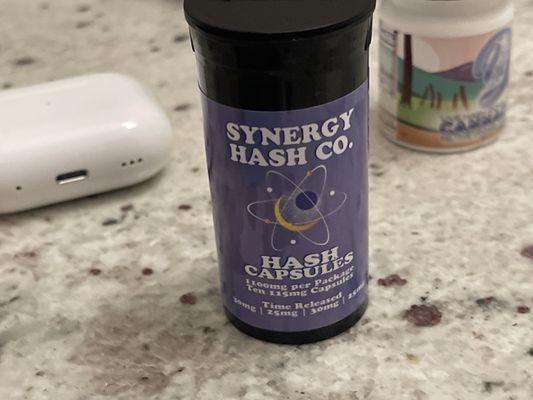 Synergy time-release Hash Caps