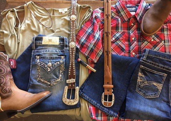 It's fairtime ya'll! We can help out with Boots Belts and Bling...