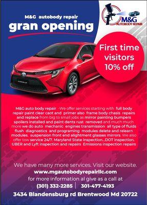 M&G Auto Body Repair